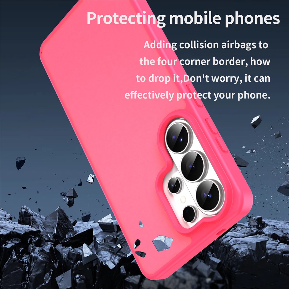  Samsung Galaxy S26 Ultra Skal Skin Touch Matt Rosa