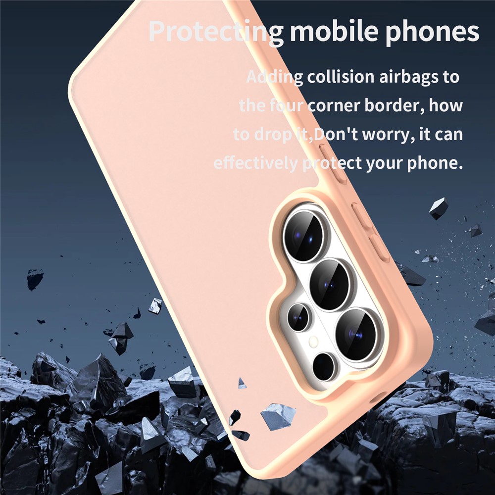  Samsung Galaxy S26 Ultra Skal Skin Touch Matt Rosa