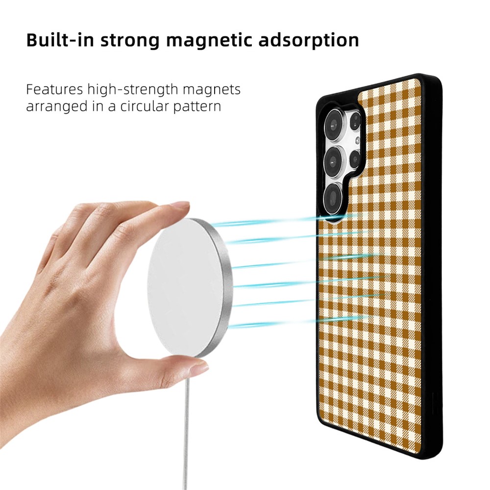 EYCASE EYCASE Samsung Galaxy S26 Ultra Skal MagSafe Grid Series