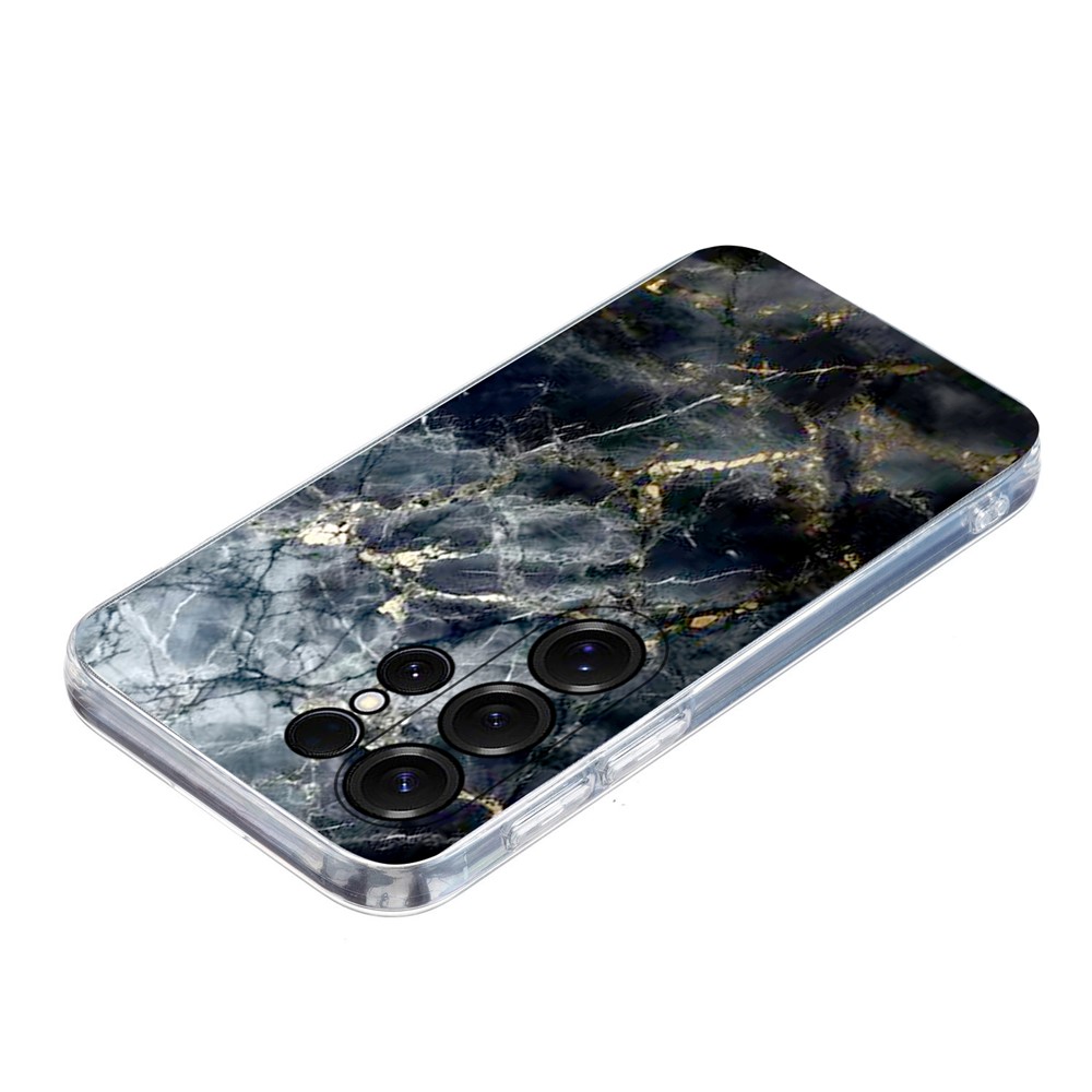  Samsung Galaxy S26 Ultra Skal Marmor TPU Svart