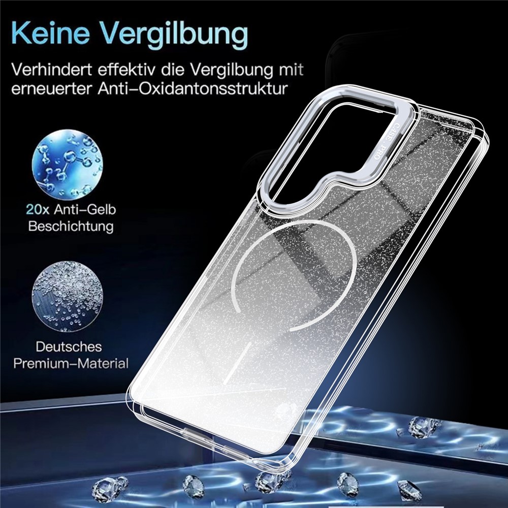  Samsung Galaxy S26 Ultra Skal MagSafe Gradient Glitter
