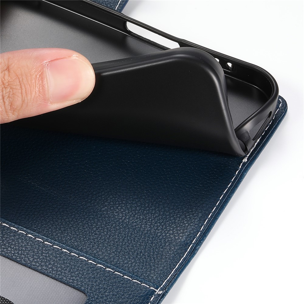  Samsung Galaxy S26 Ultra Plånboksfodral Läder Blå