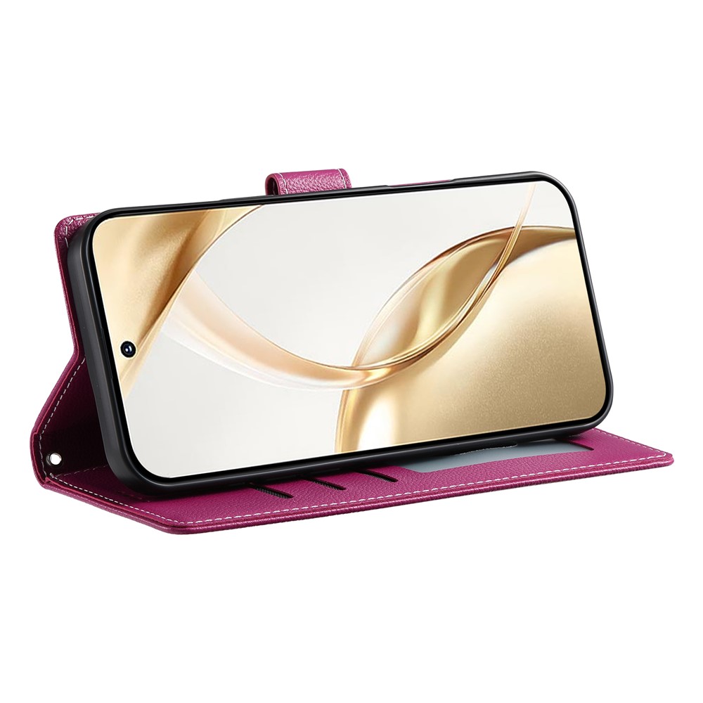 Samsung Galaxy S26 Ultra Plånboksfodral Läder Rosa