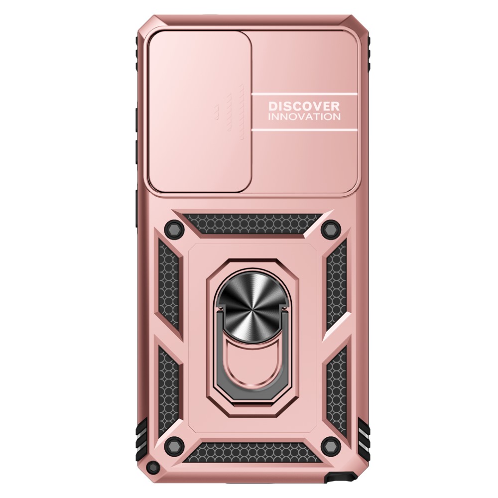  Samsung Galaxy S26 Ultra Skal CamShield Ring Hybrid Roséguld