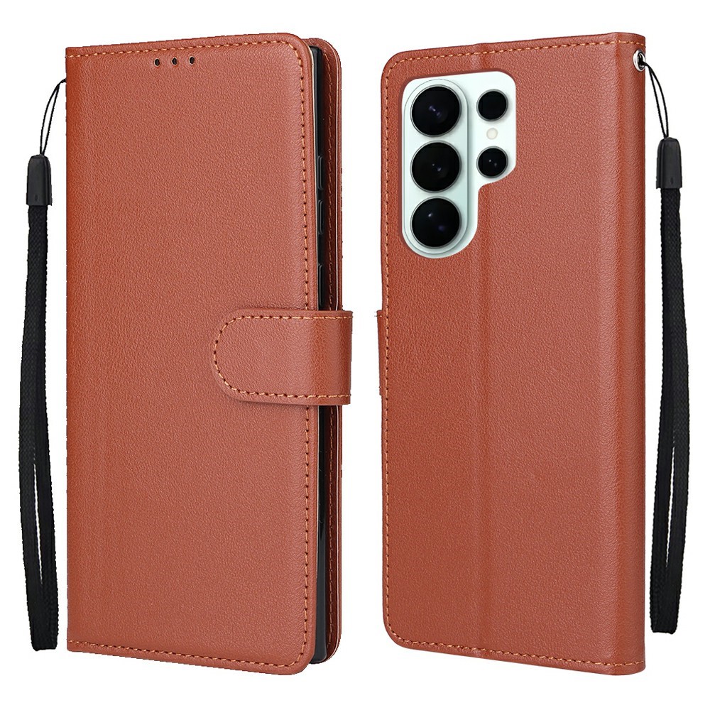  Samsung Galaxy S26 Ultra Fodral Läder Brun