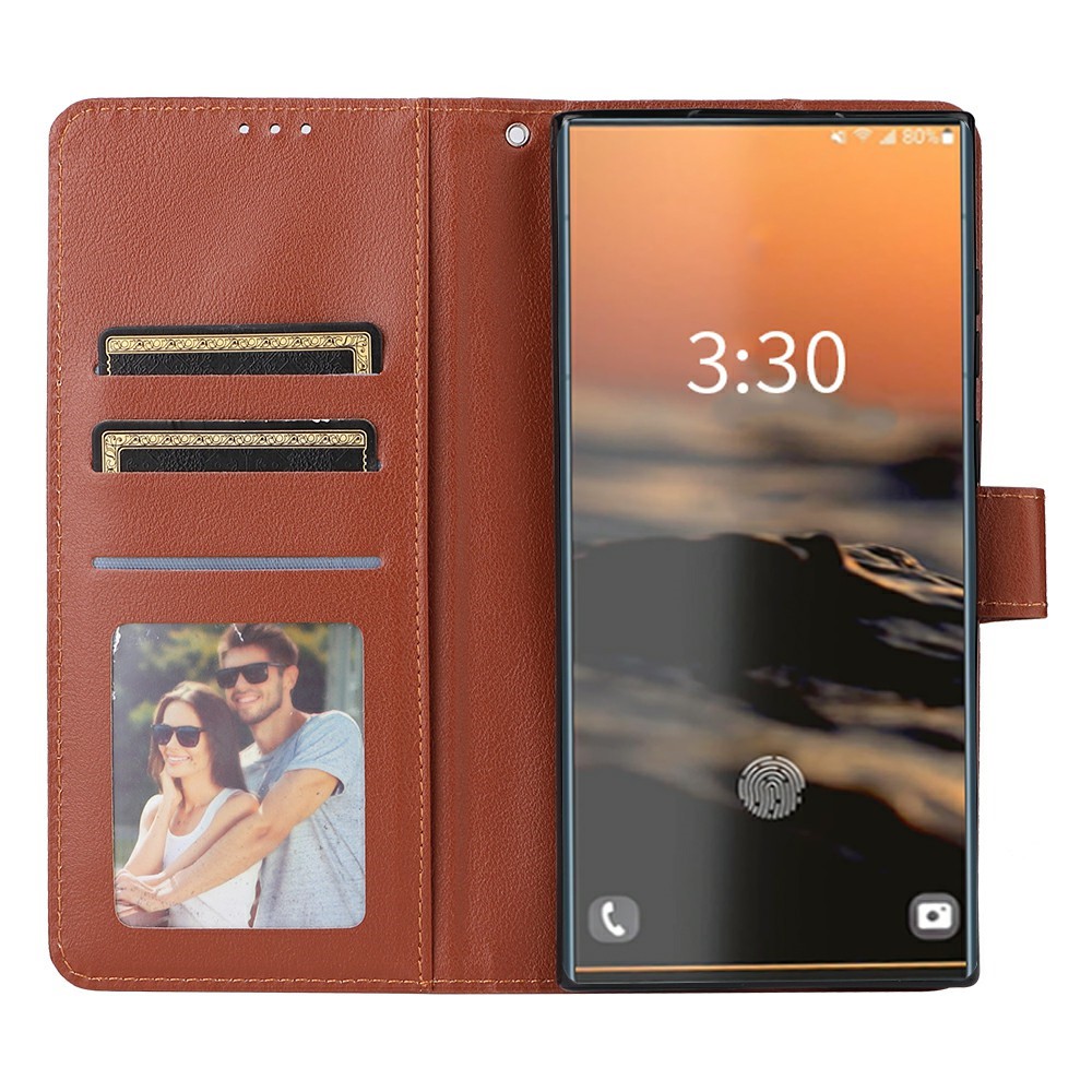  Samsung Galaxy S26 Ultra Fodral Läder Brun