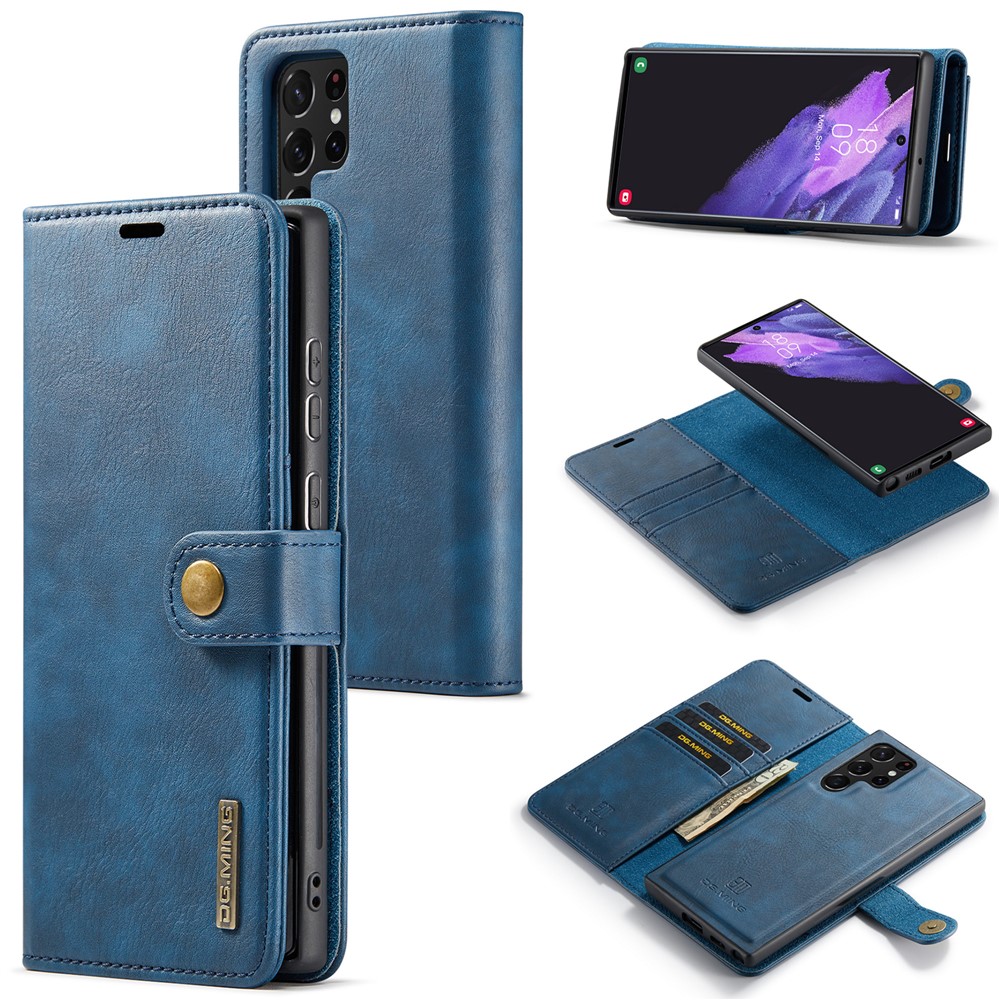 DG.MING DG.MING Galaxy S26 Ultra 2in1 Magnet Fodral / Skal Blå