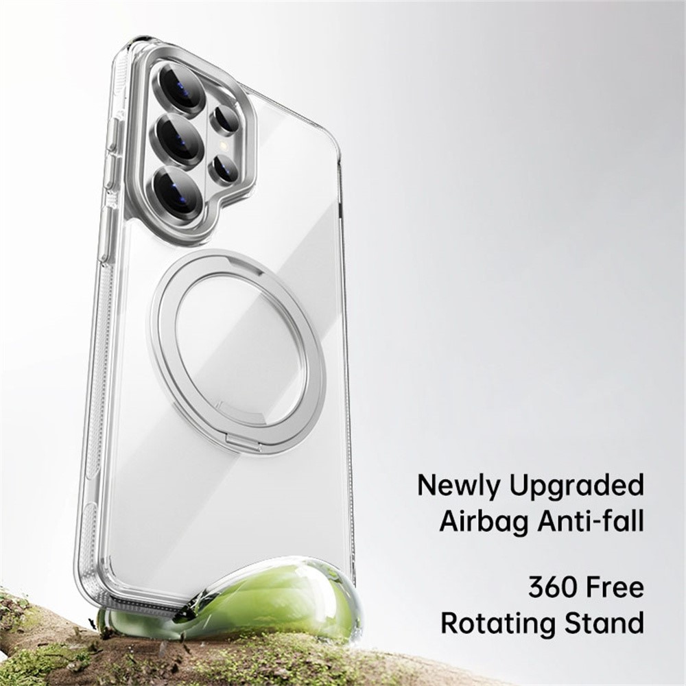  Samsung Galaxy S26 Ultra Skal MagSafe Kickstand Transparent