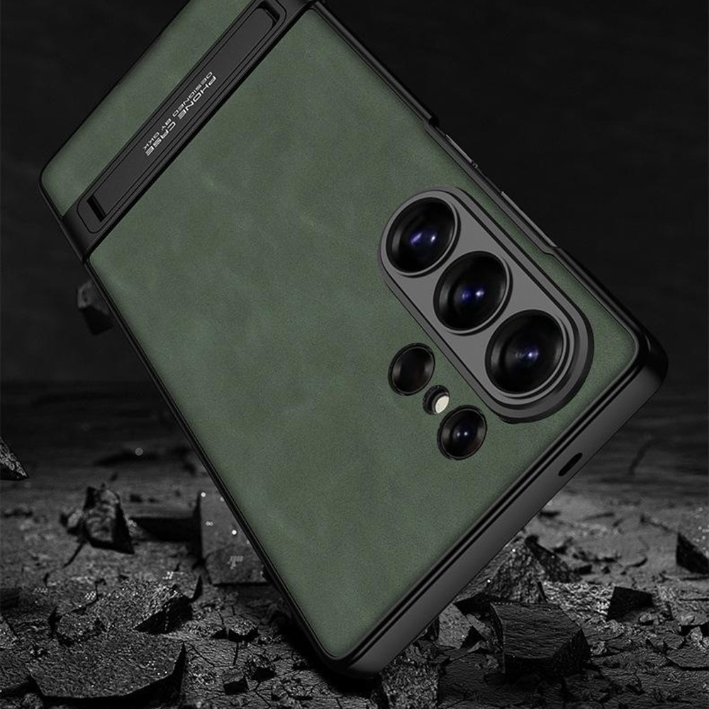 GKK GKK Samsung Galaxy S26 Ultra Skal Kickstand Läder Brun