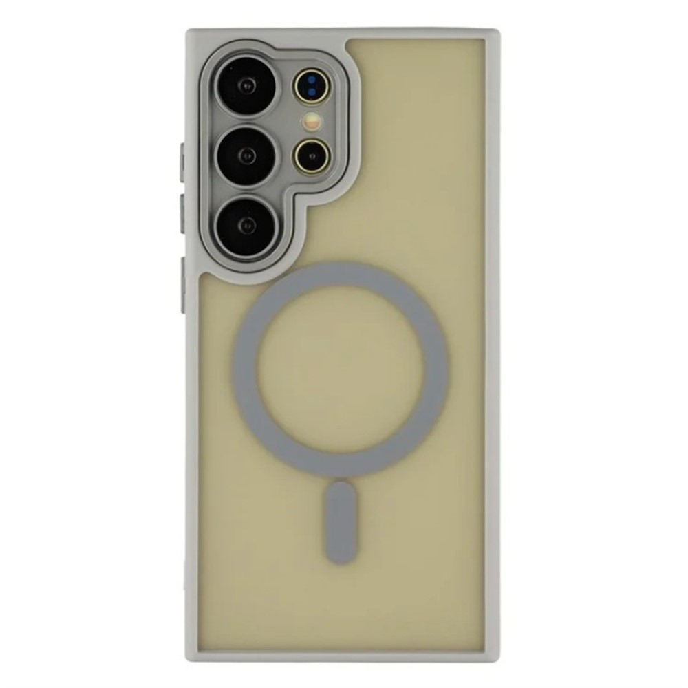 WANLONFENG WANLONFENG Galaxy S26 Ultra Skal MagSafe Shockproof Grå
