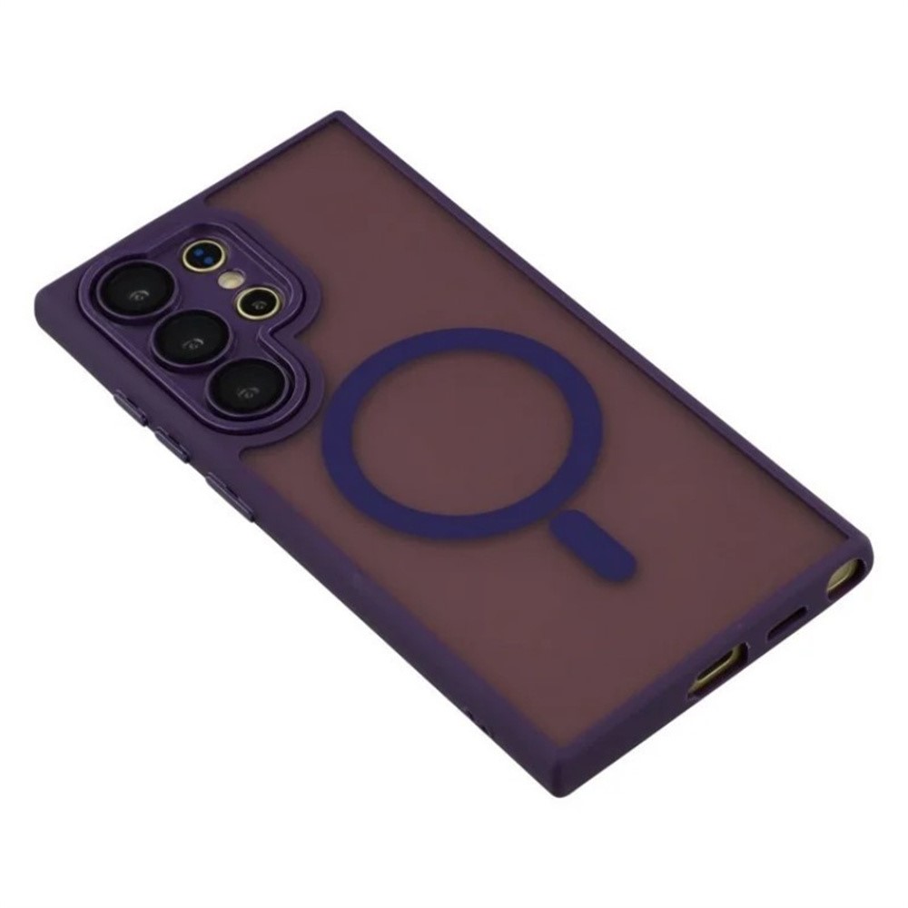 WANLONFENG WANLONFENG Galaxy S26 Ultra Skal MagSafe Shockproof Lila