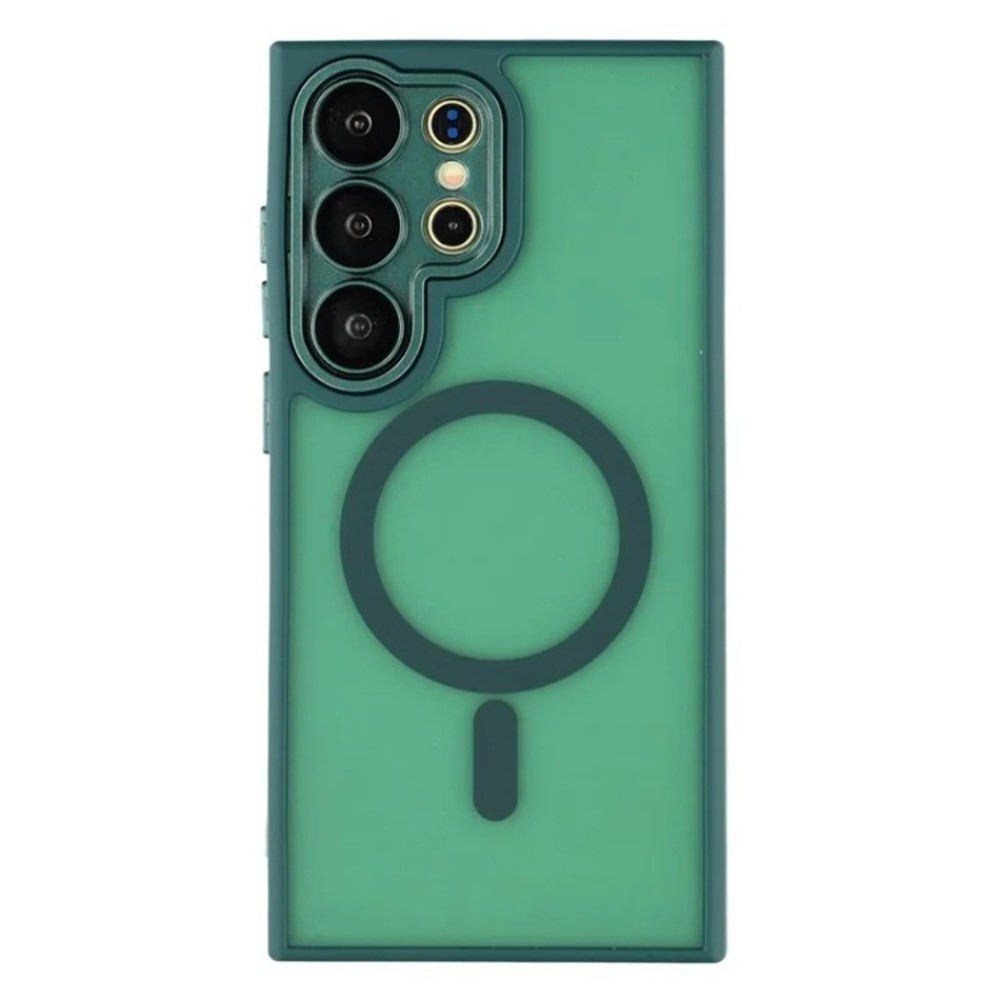 WANLONFENG WANLONFENG Galaxy S26 Ultra Skal MagSafe Shockproof Grön