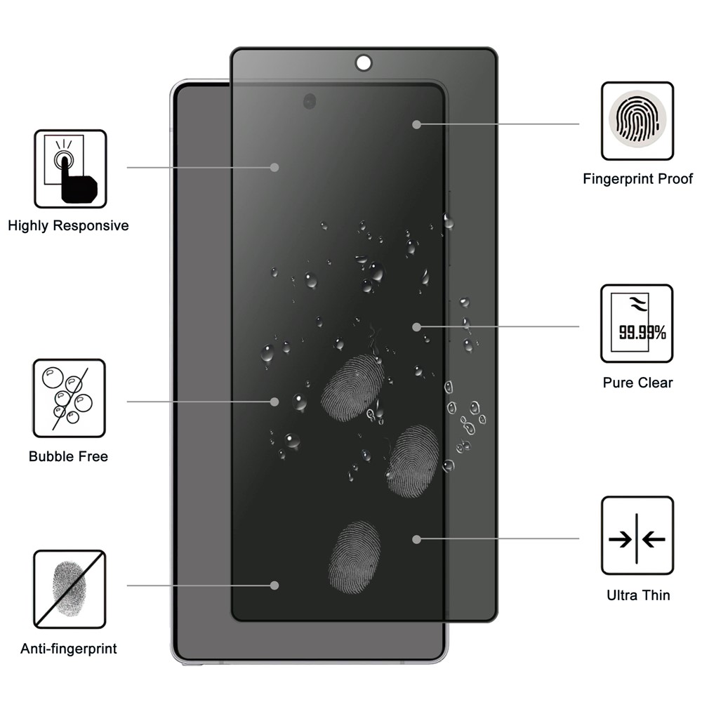  Samsung Galaxy S26 Ultra Skärmskydd Härdat Glas Privacy