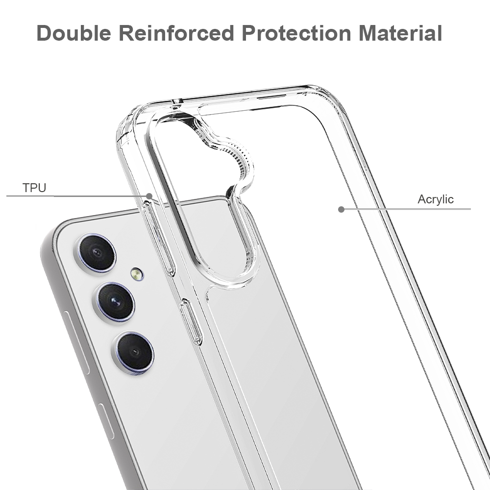  Samsung Galaxy S26 Skal Hybrid Transparent