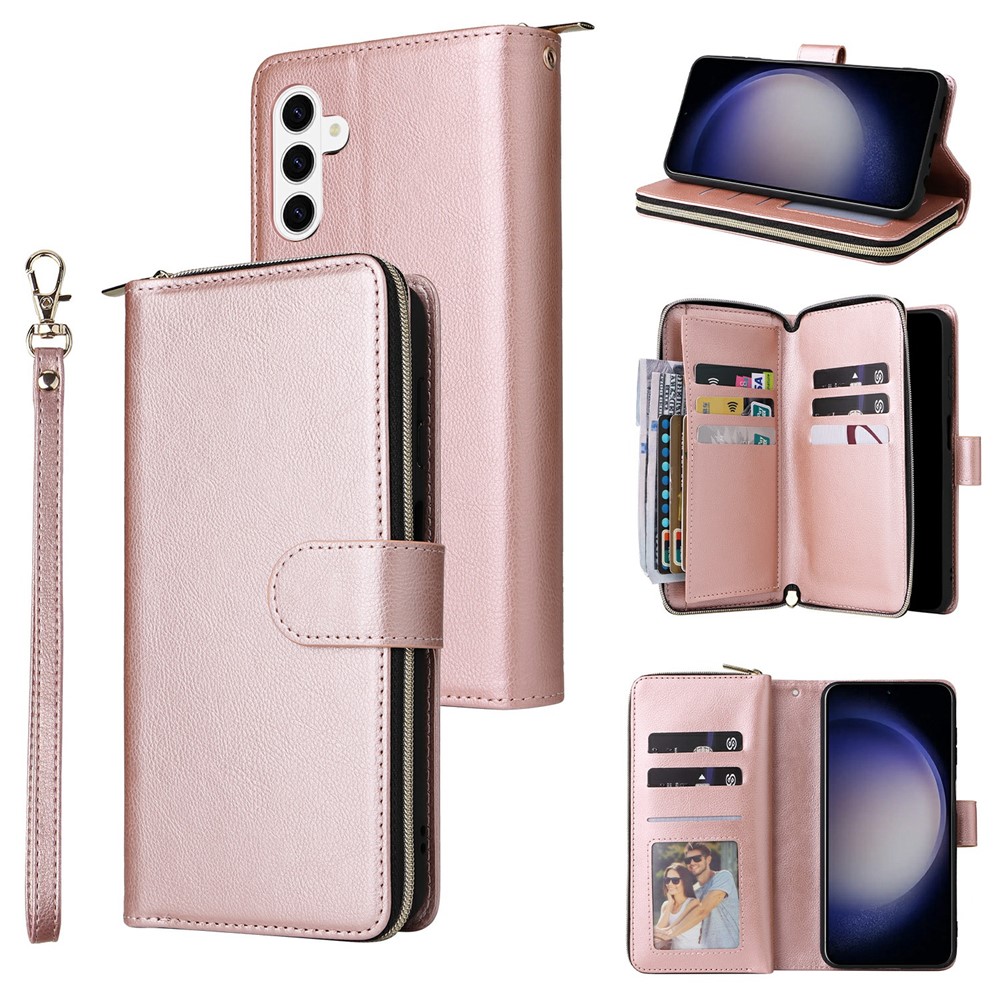  Samsung Galaxy S26 Fodral Multifunktionellt Roséguld