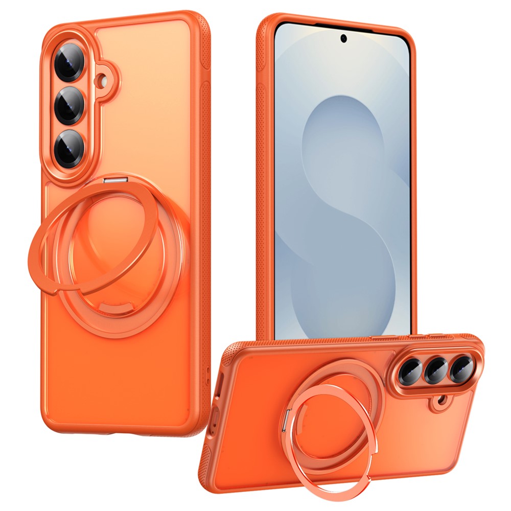  Samsung Galaxy S26 Skal MagSafe Kickstand Orange