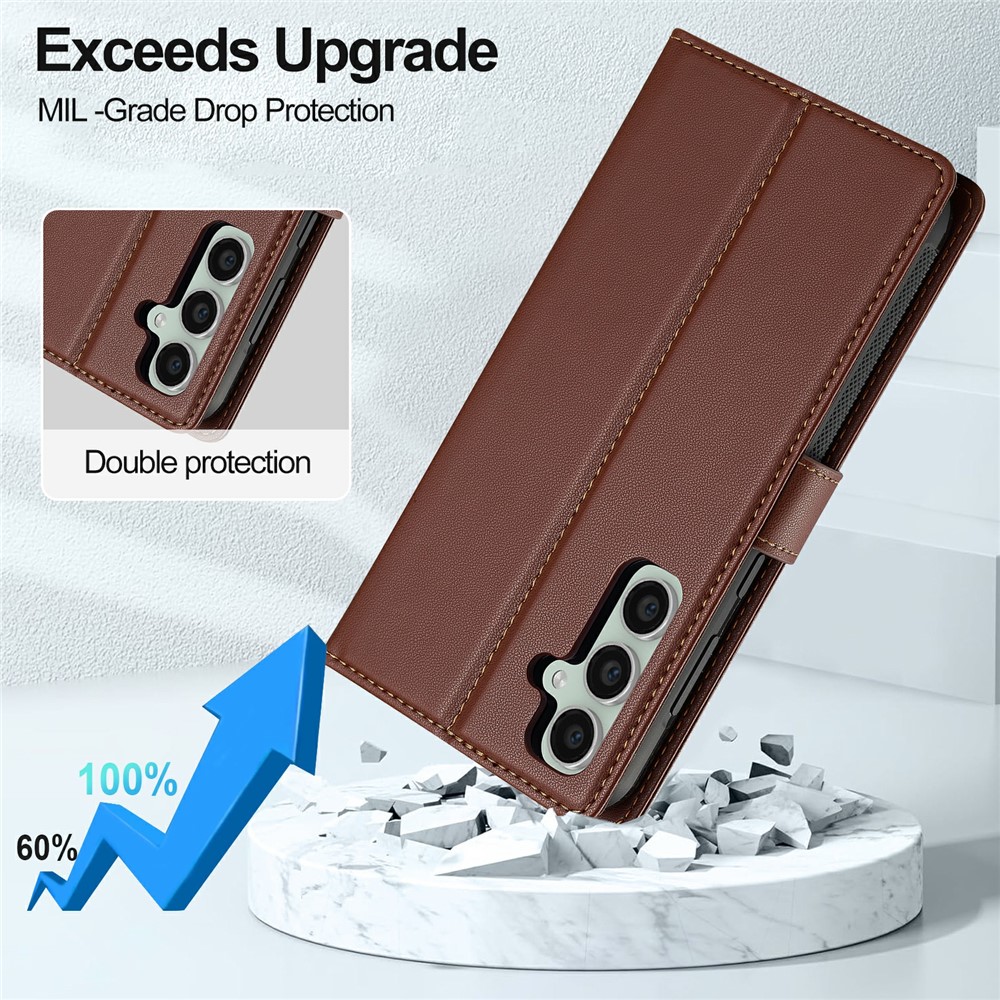 LC.IMEEKE LC.IMEEKE Samsung Galaxy S26 2in1 Magnet Fodral/Skal