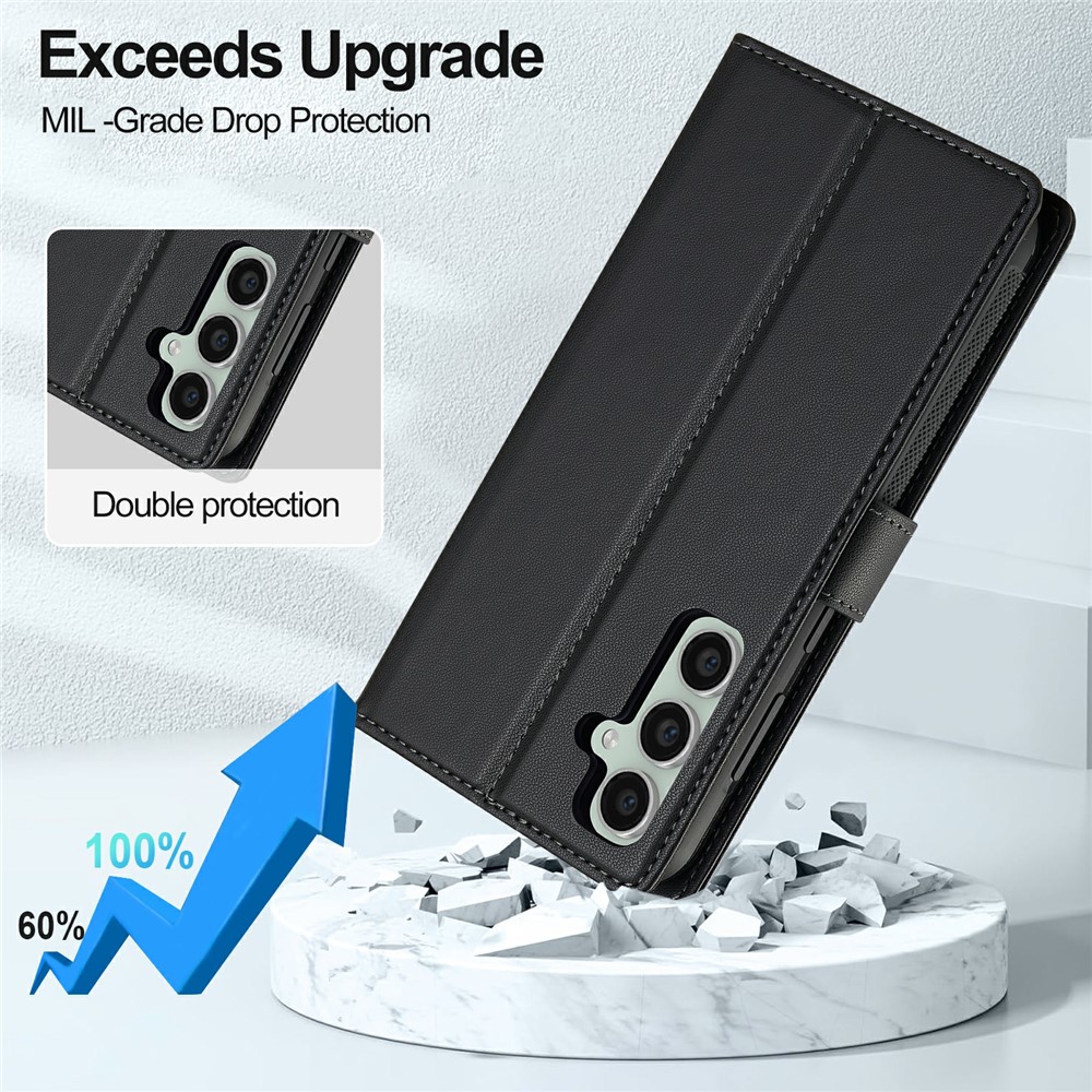 LC.IMEEKE LC.IMEEKE Samsung Galaxy S26 2in1 Magnet Fodral/Skal