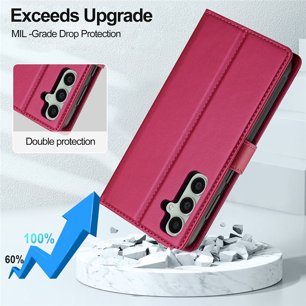 LC.IMEEKE LC.IMEEKE Samsung Galaxy S26 2in1 Magnet Fodral/Skal