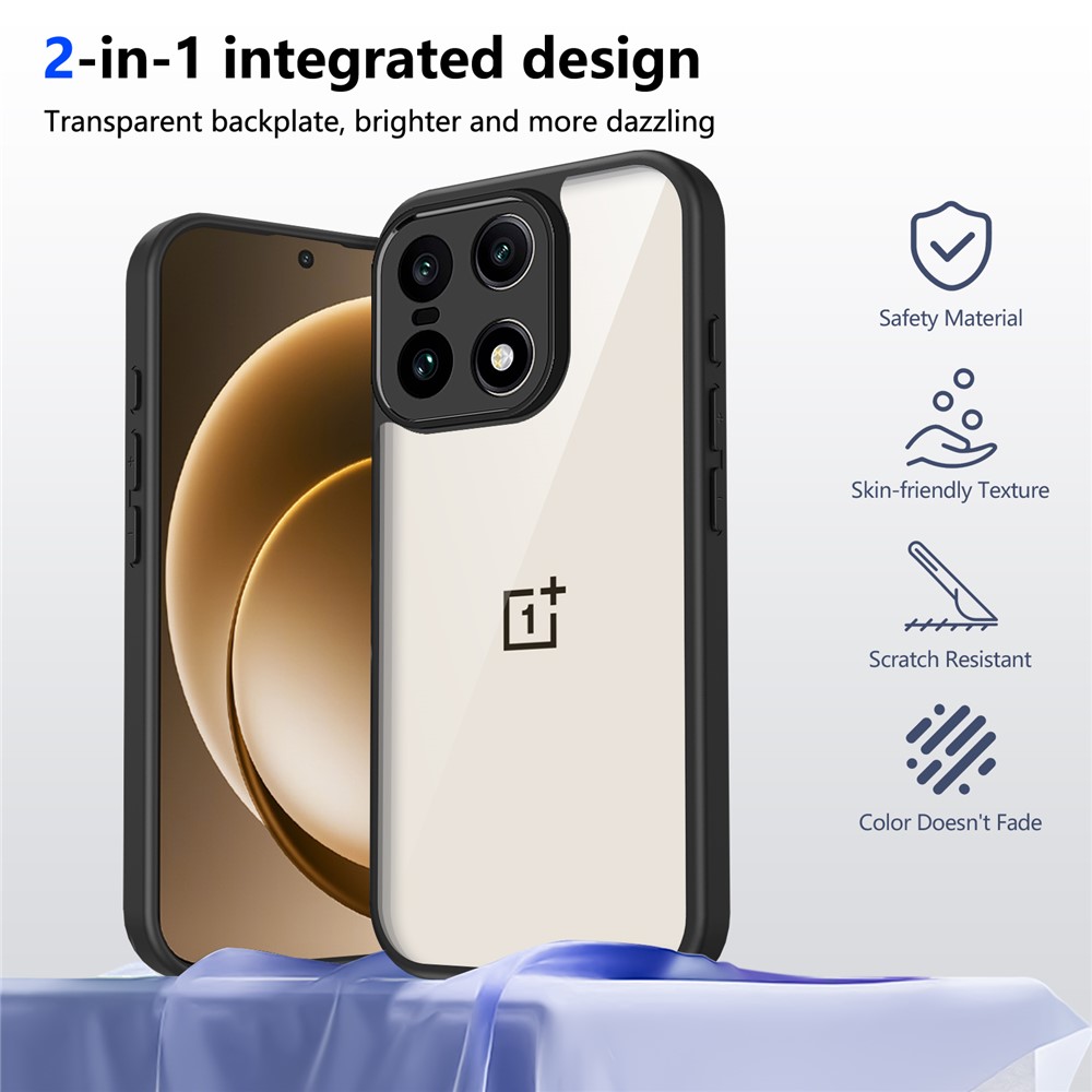  OnePlus 15 Skal Hybrid Svart