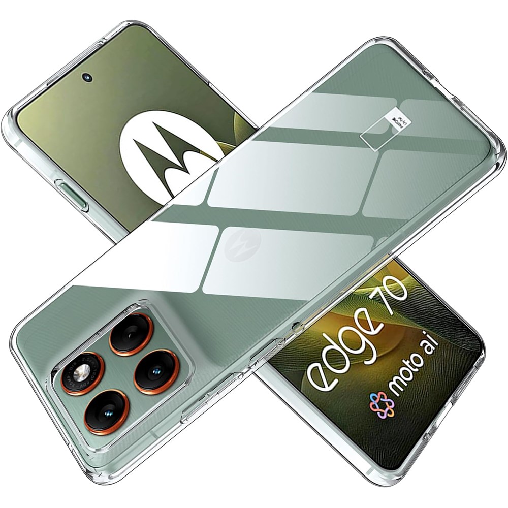  Motorola Edge 70 Skal TPU Transparent
