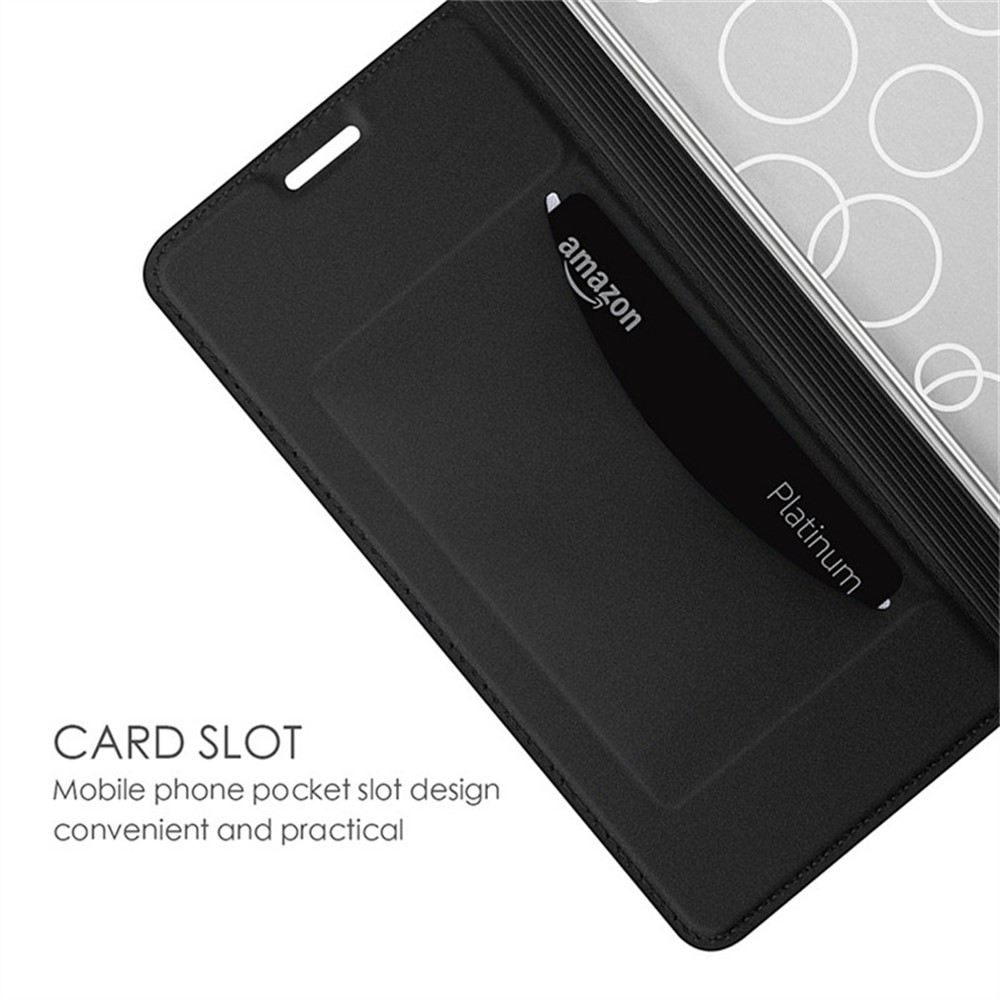  Motorola Edge 70 Fodral Flip Läder Svart