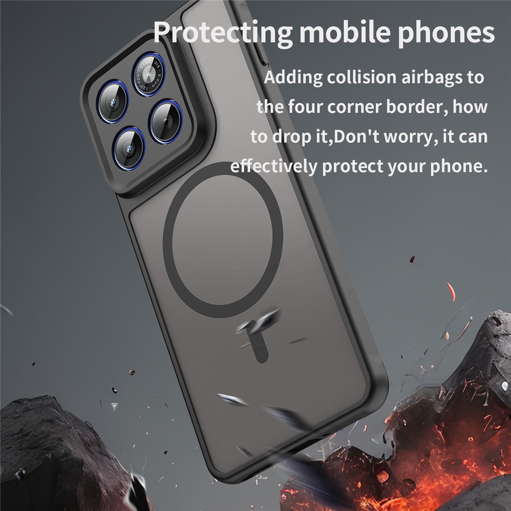  Motorola Edge 70 Skal MagSafe Hybrid Svart