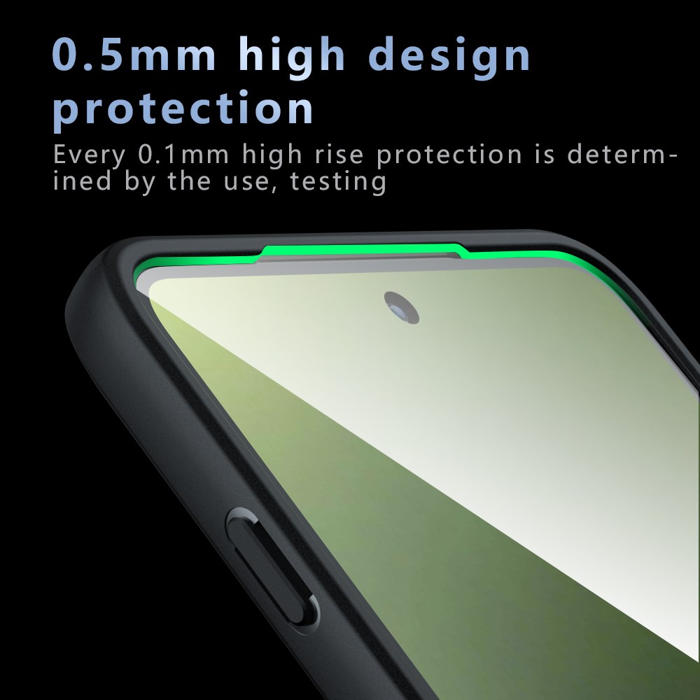  Motorola Edge 70 Skal MagSafe Hybrid Transparent / Svart