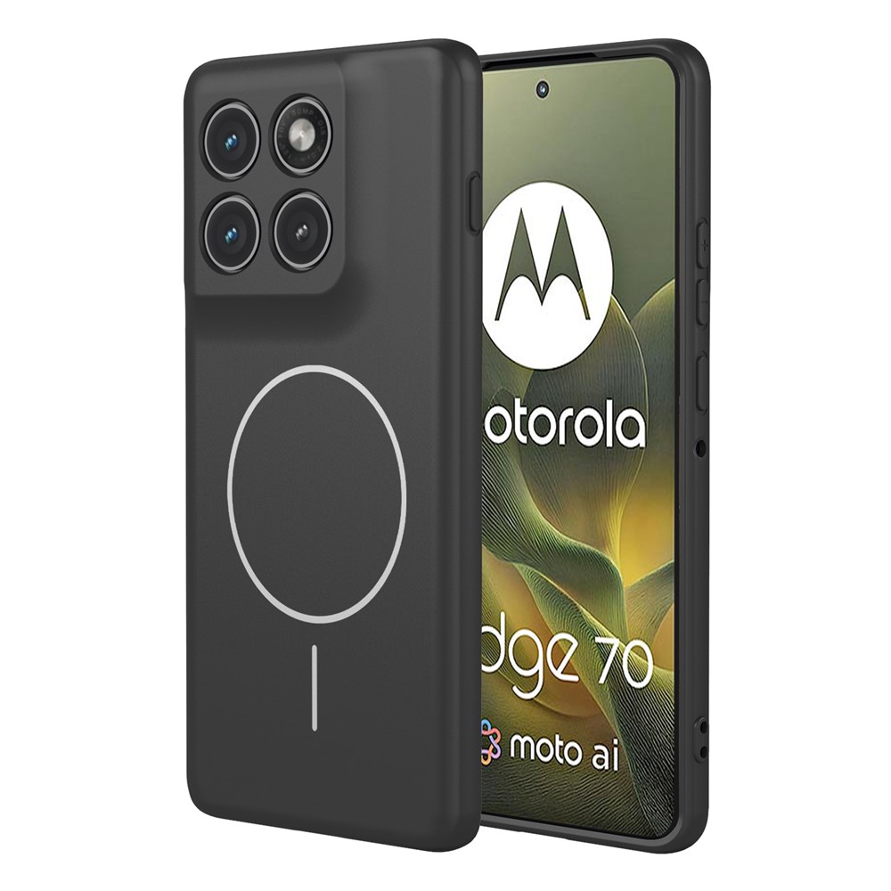  Motorola Edge 70 Skal MagSafe Soft TPU Svart