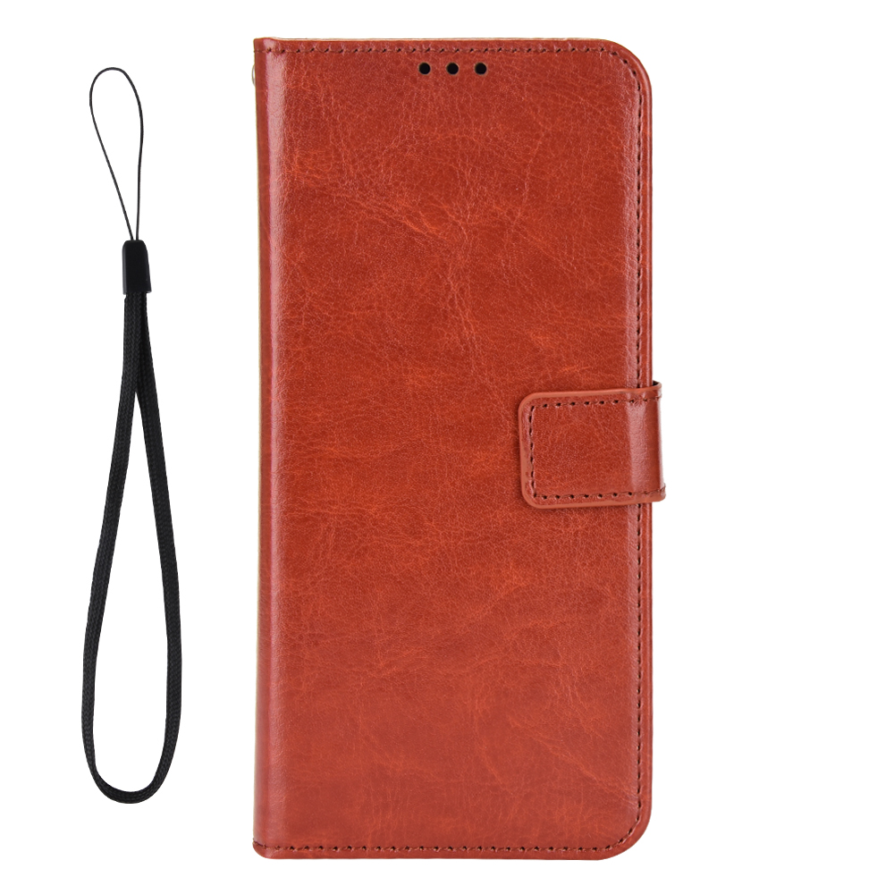  Nothing Phone 3a Lite Fodral Crazy Horse Läder Brun