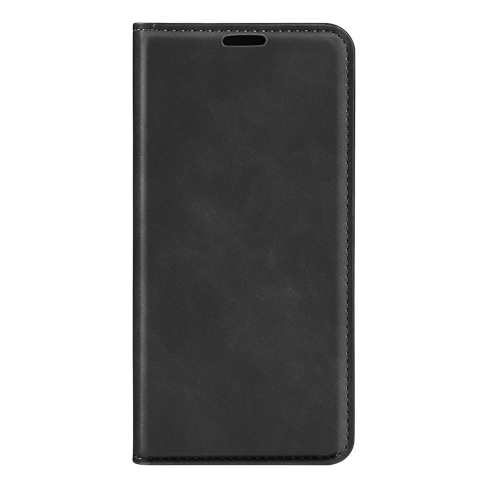 Motorola Edge 70 Fodral Flip Skin Touch Läder Svart