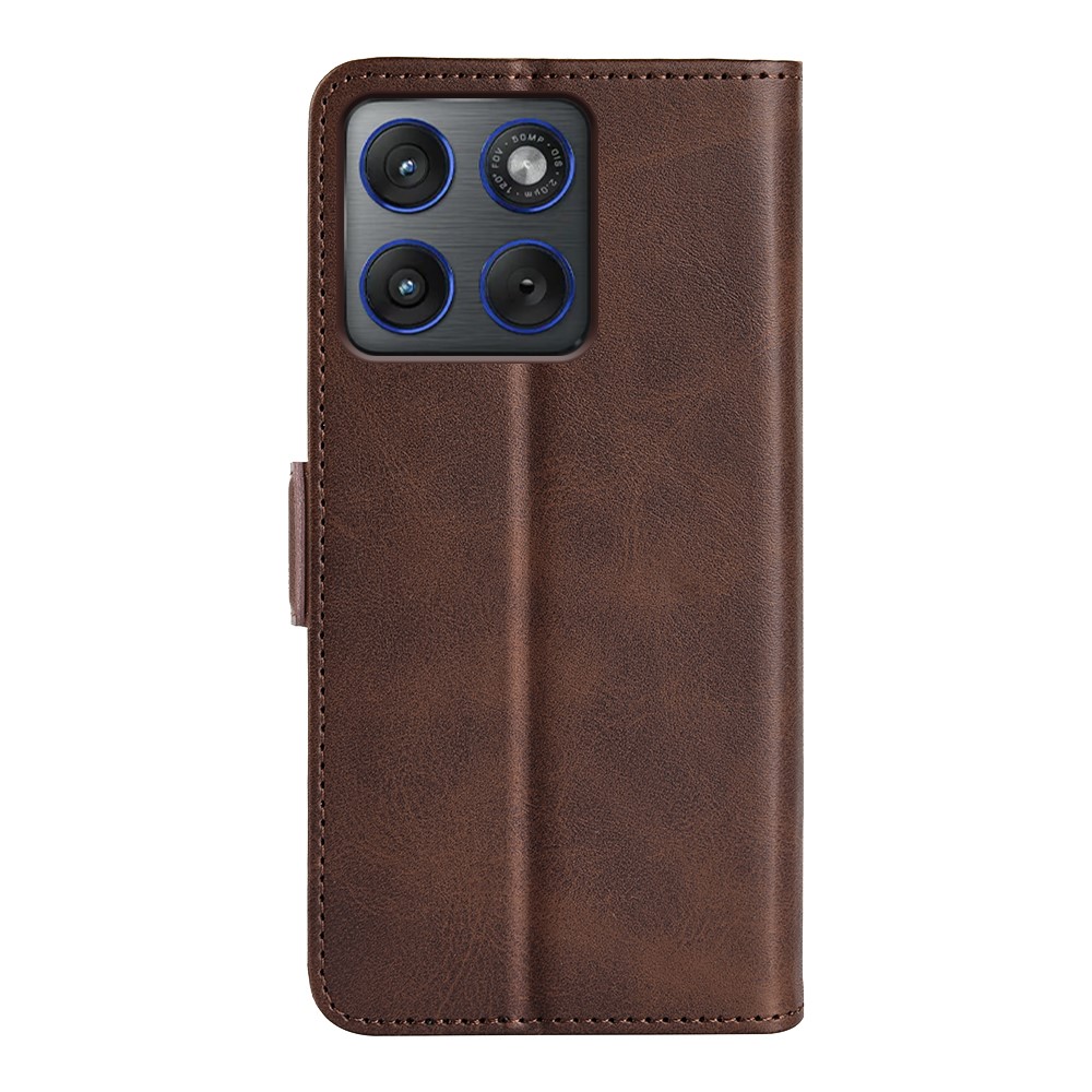  Motorola Edge 70 Fodral Läder Brun
