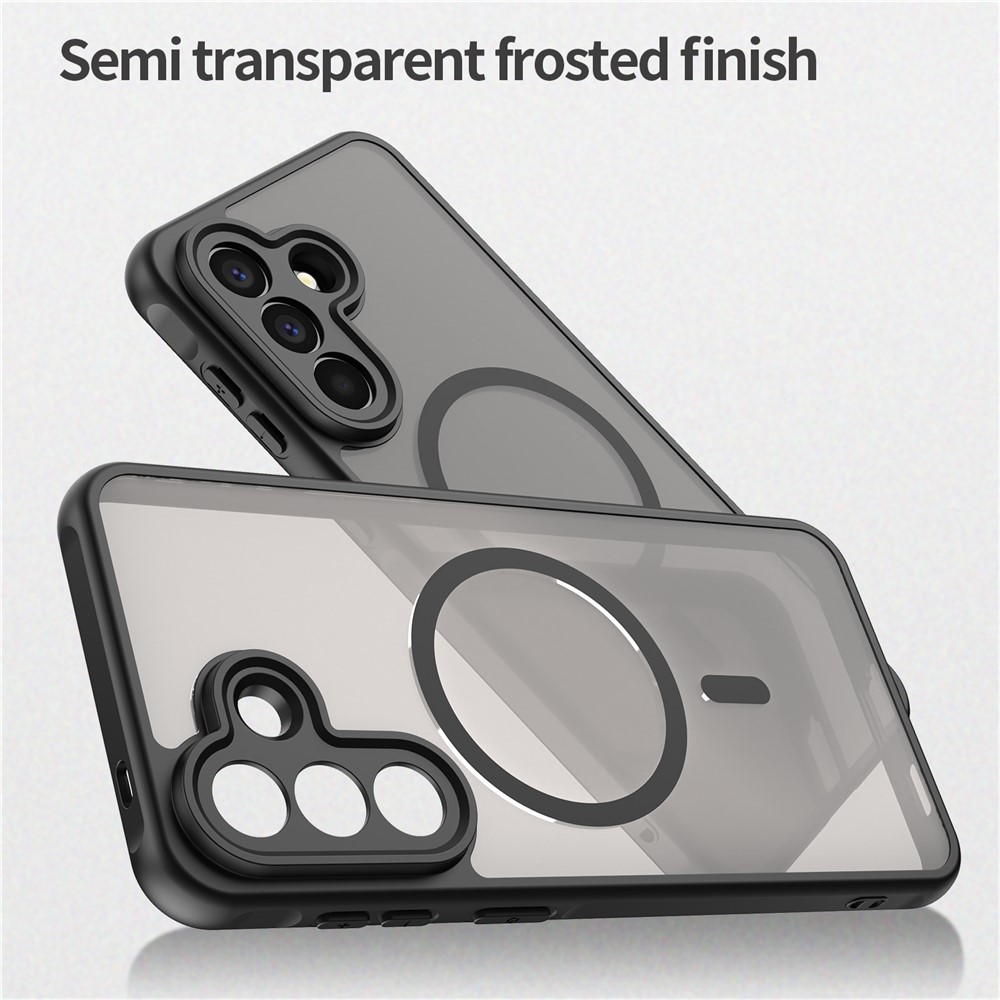  Samsung Galaxy A57 5G Skal MagSafe Hybrid Svart