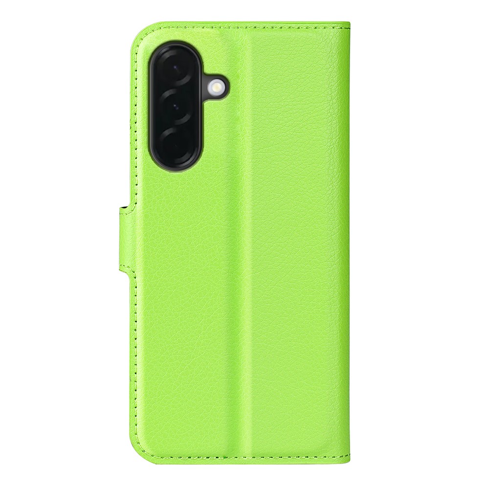  Samsung Galaxy A37 5G Fodral Litchi Läder Grön