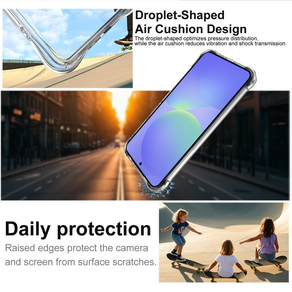 IMAK IMAK Samsung Galaxy A37 5G Skal TPU AirBag Shockproof
