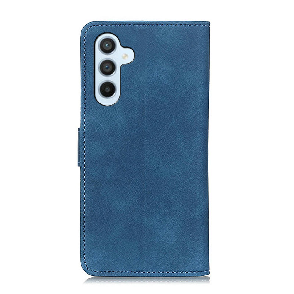 KHAZNEH KHAZNEH Samsung Galaxy A37 5G Fodral Retro Läder Blå