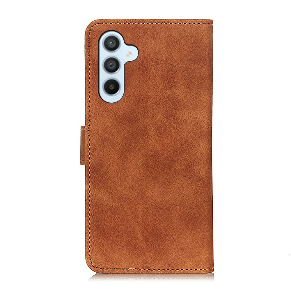 KHAZNEH KHAZNEH Samsung Galaxy A37 5G Fodral Retro Läder Brun