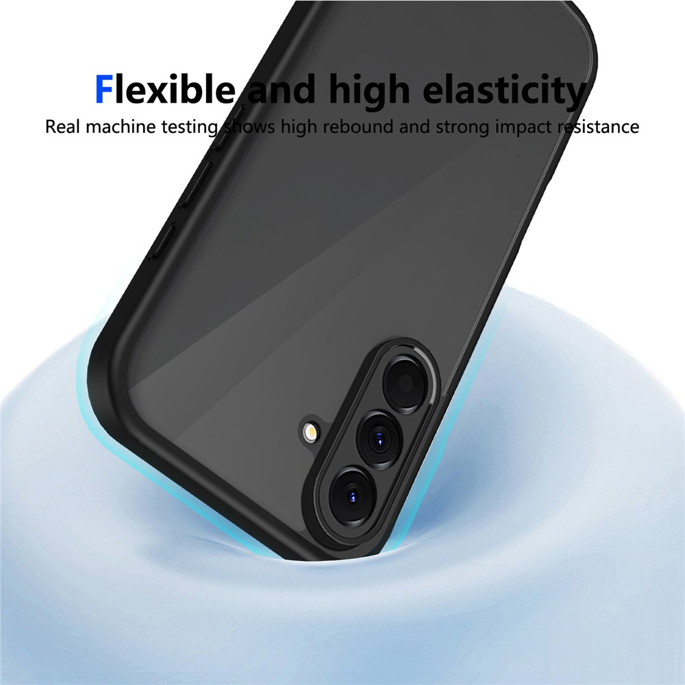  Samsung Galaxy A57 5G Skal Hybrid Transparent / Svart