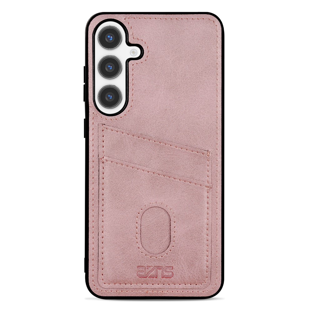 AZNS AZNS Samsung Galaxy A37 5G Skal Med Kortfack Läder Roséguld