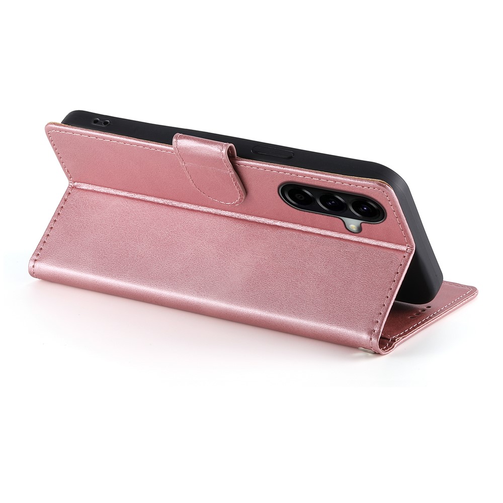  Samsung Galaxy A37 5G Fodral Läder Roséguld
