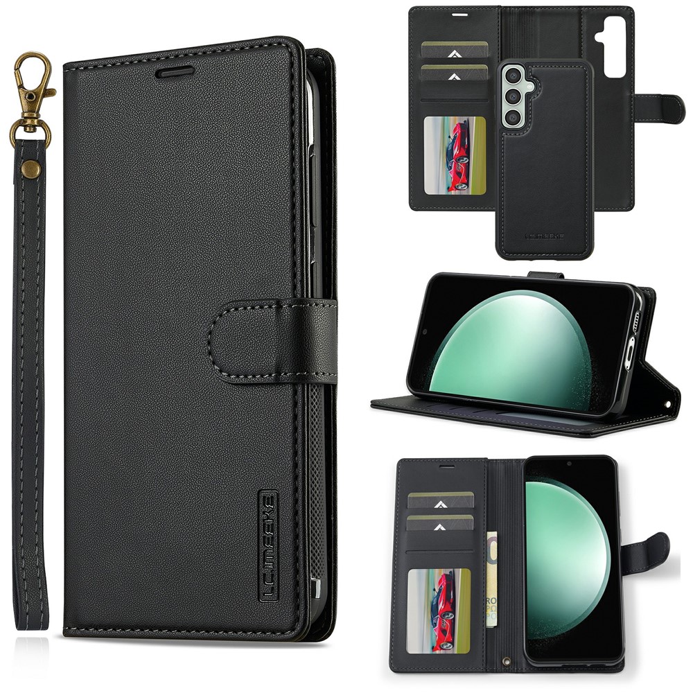 LC.IMEEKE LC.IMEEKE Samsung Galaxy A57 5G 2in1 Magnet Fodral/Skal Svart
