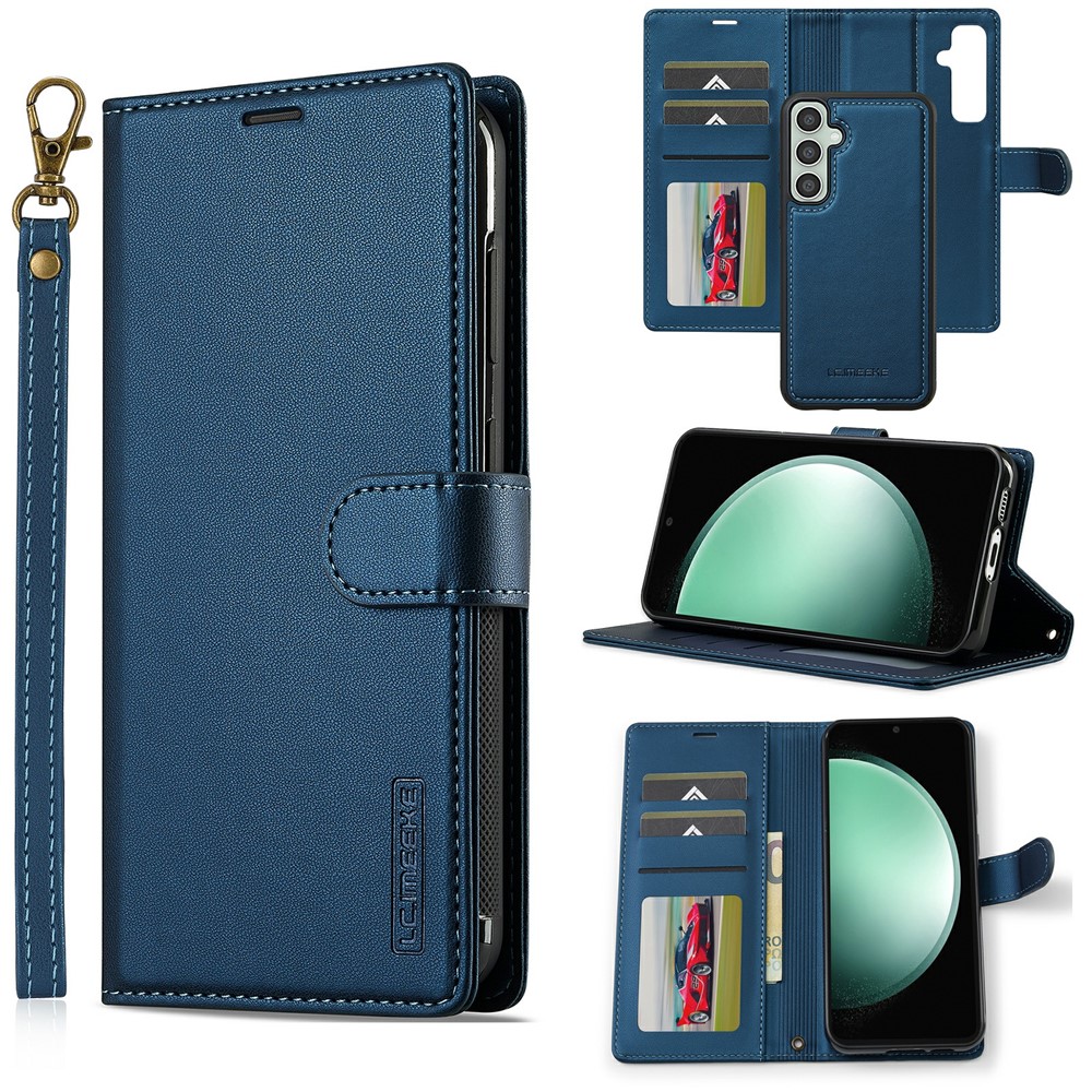 LC.IMEEKE LC.IMEEKE Samsung Galaxy A57 5G 2in1 Magnet Fodral/Skal Blå