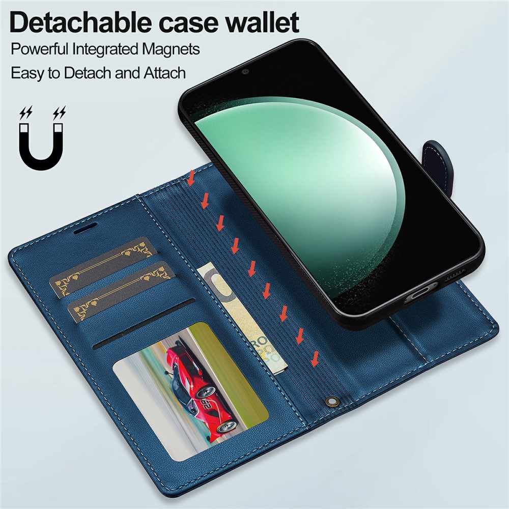 LC.IMEEKE LC.IMEEKE Samsung Galaxy A57 5G 2in1 Magnet Fodral/Skal Blå