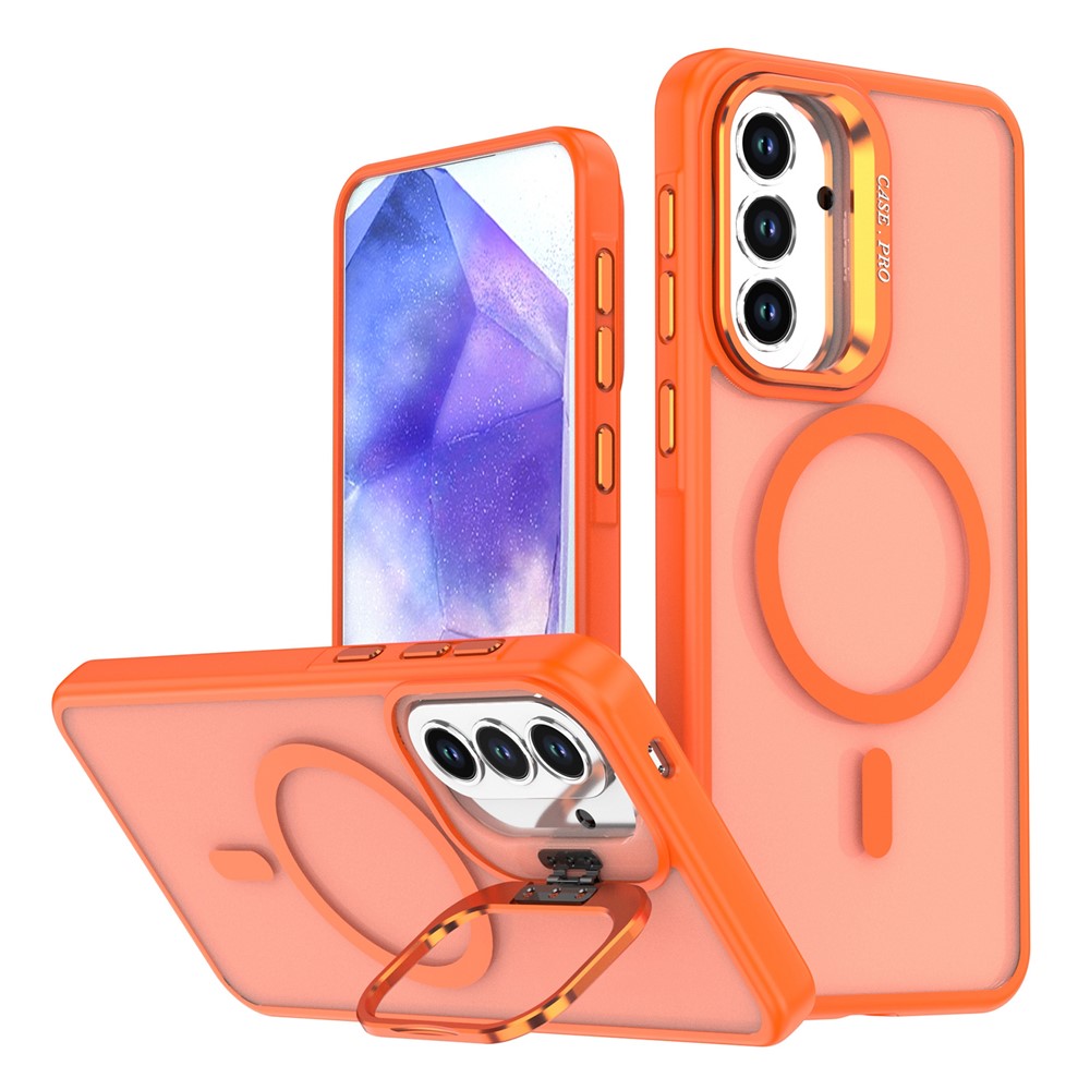  Samsung Galaxy A37 5G Skal MagSafe Kickstand Orange