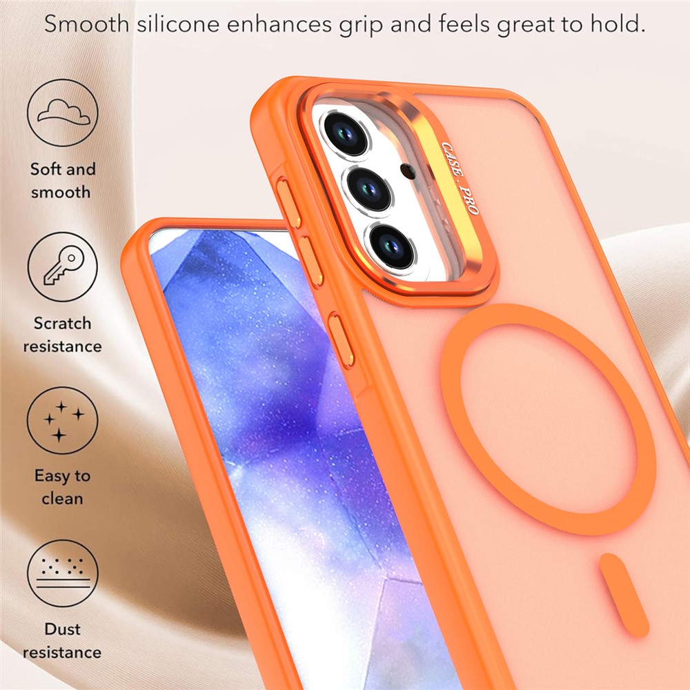  Samsung Galaxy A37 5G Skal MagSafe Kickstand Orange