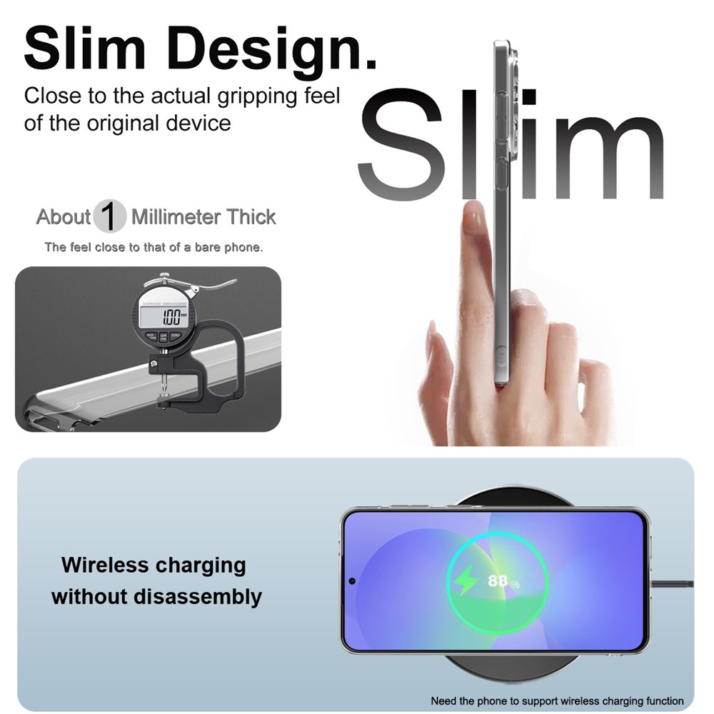 IMAK IMAK Samsung Galaxy A57 5G Skal Shockproof Transparent