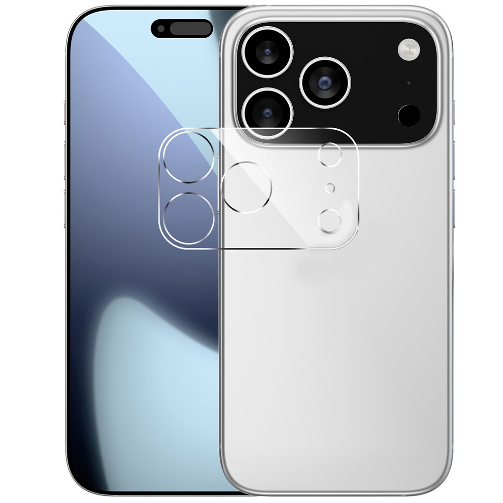  iPhone 17 Pro Linsskydd Härdat Glas Transparent