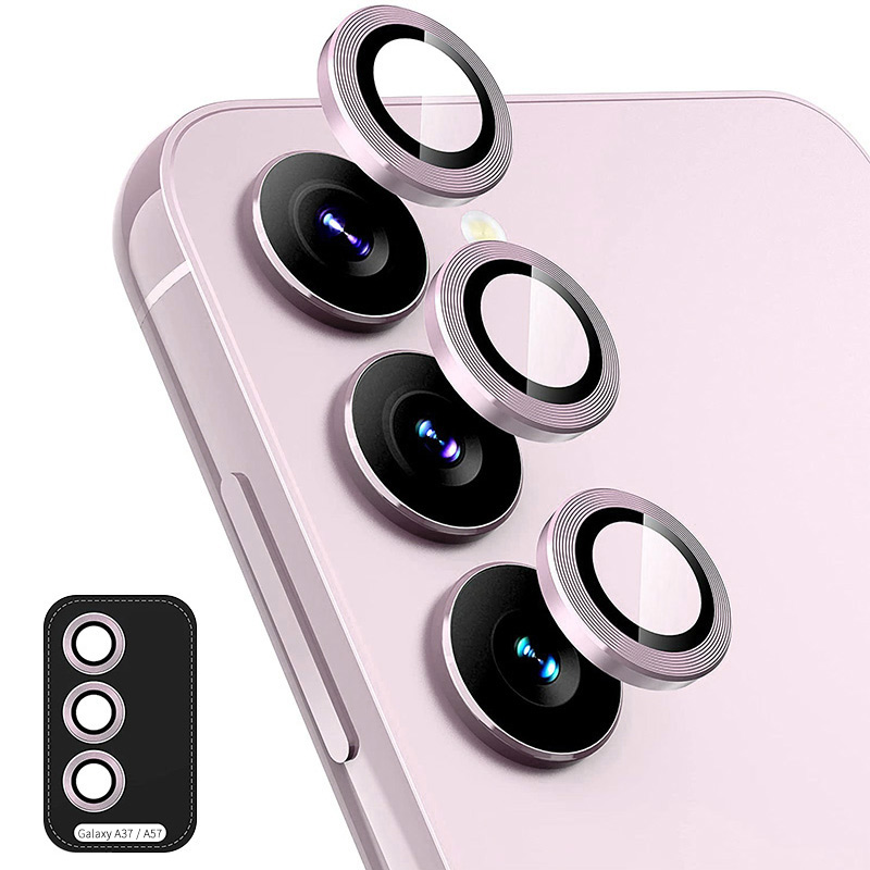 ENKAY ENKAY Galaxy A57 / A37 5G Linsskydd Härdat Glas Rosa