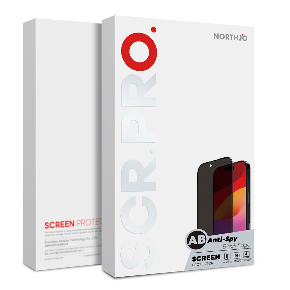 NORTHJO NORTHJO Samsung Galaxy A37 5G 2-PACK Skärmskydd Privacy