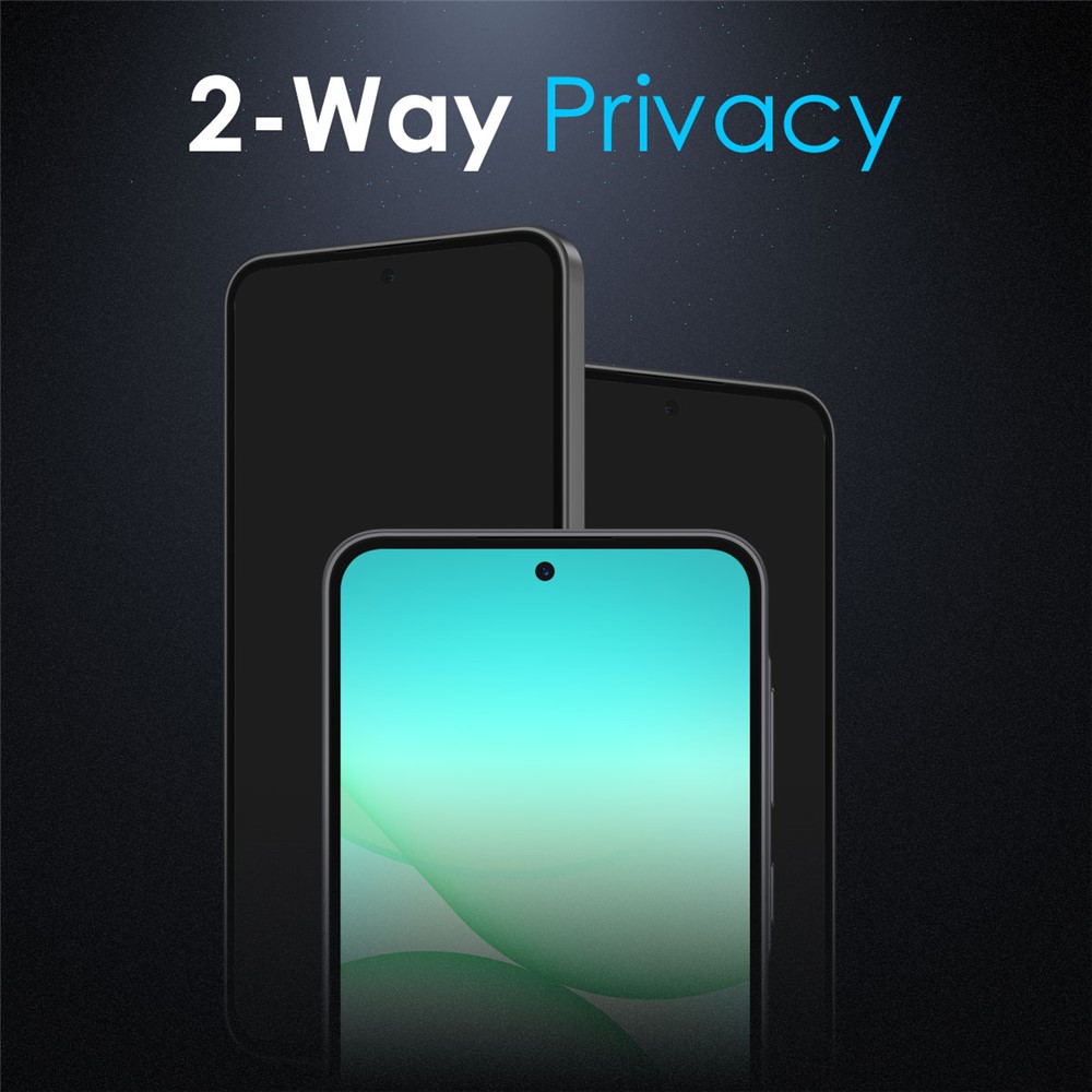 NORTHJO NORTHJO Samsung Galaxy A57 5G 2-PACK Skärmskydd Privacy